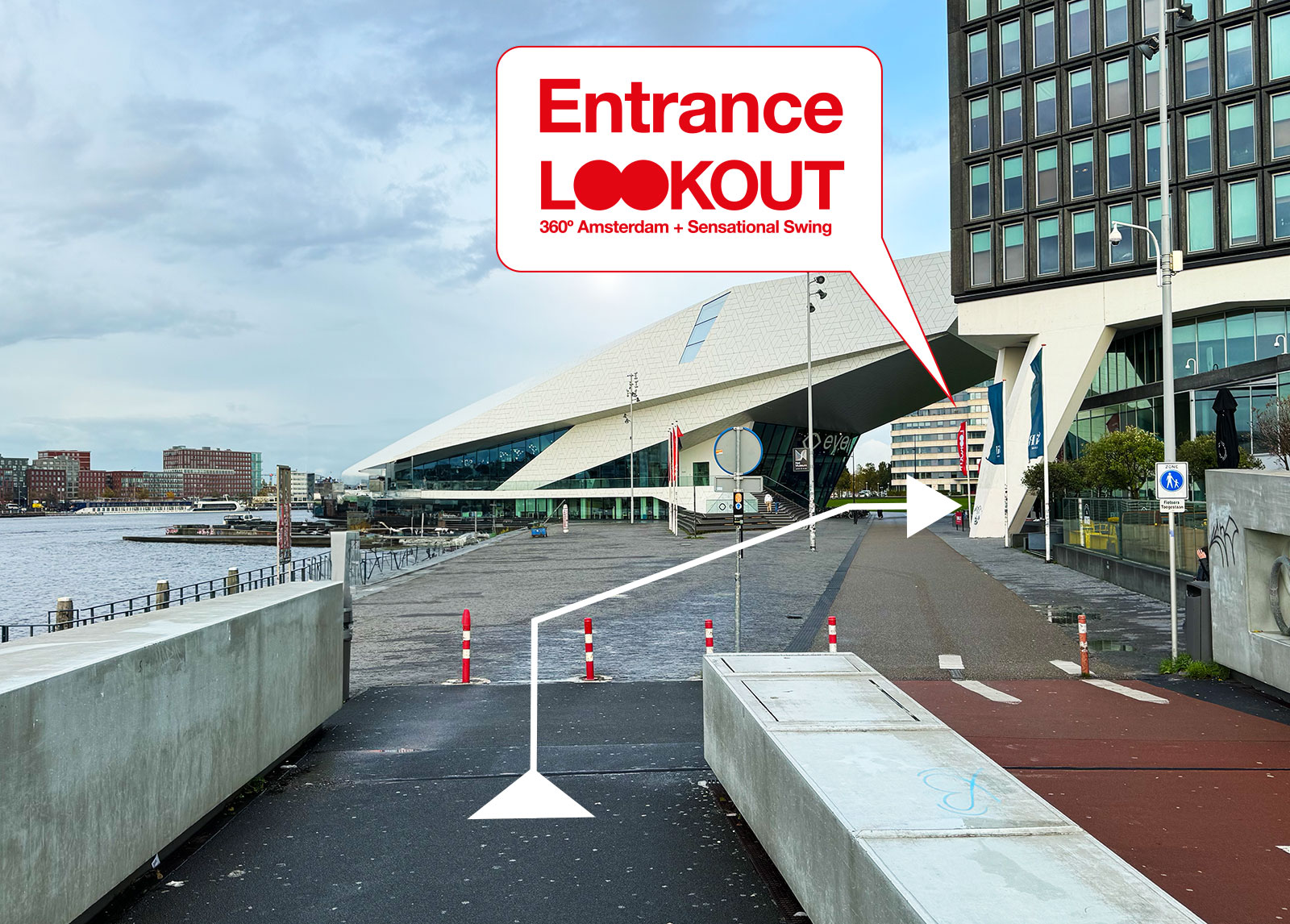 Entrance A'DAM LOOKOUT